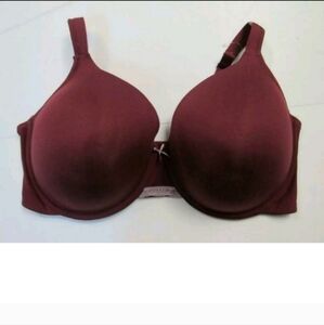 Lane Bryant Cacique Burgundy Underwire Bra Size 50DD NWOT
